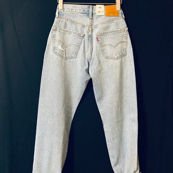 LEVI'S: Vintage 501 90's (150th) Anniversary Edition Jeans (Size: 24x32) NWT - Picture 3 of 13